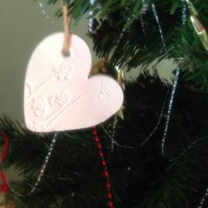 Beautiful ornaments created by Kirstie for all the families.